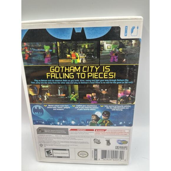 LEGO Batman: The Video Game (Nintendo Wii, 2008) - Picture 2 of 5